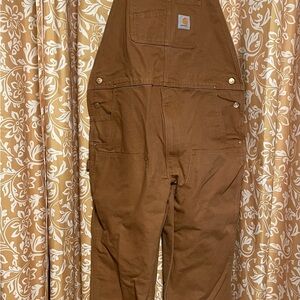 Carhartt Vintage 90s Camel Bib Overalls 42x32 NWOT